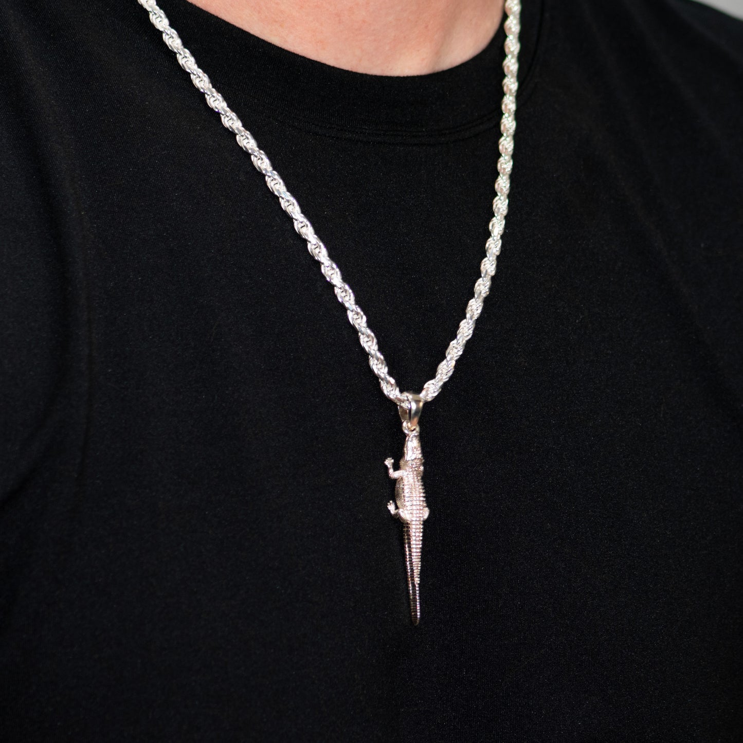American Alligator Pendant - Medium