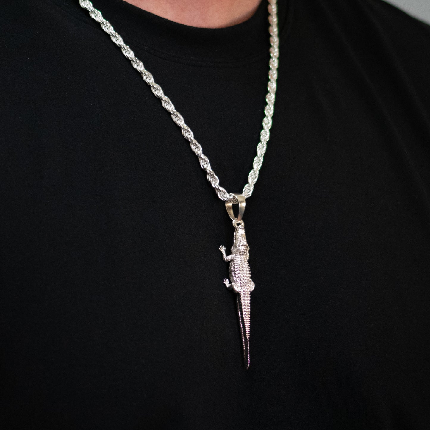 American Alligator Pendant - Large