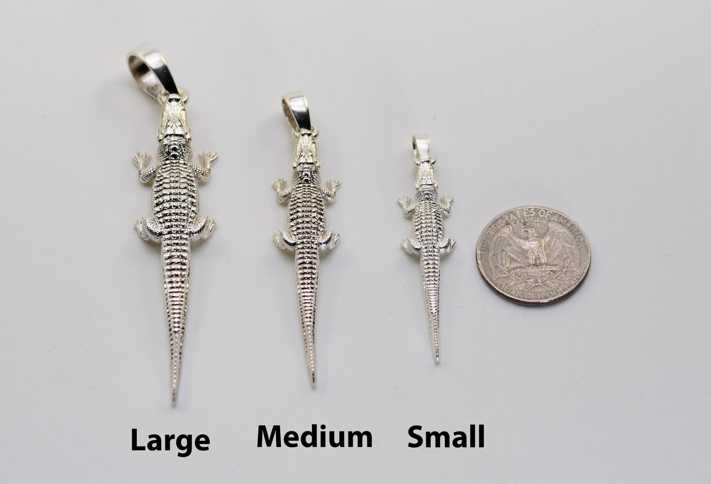 American Alligator Pendant - Large