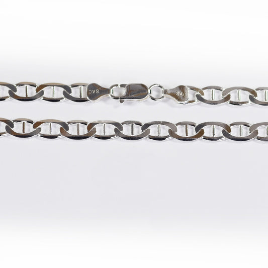 Anchor Mariner Chain 6.4 mm - Sterling Silver