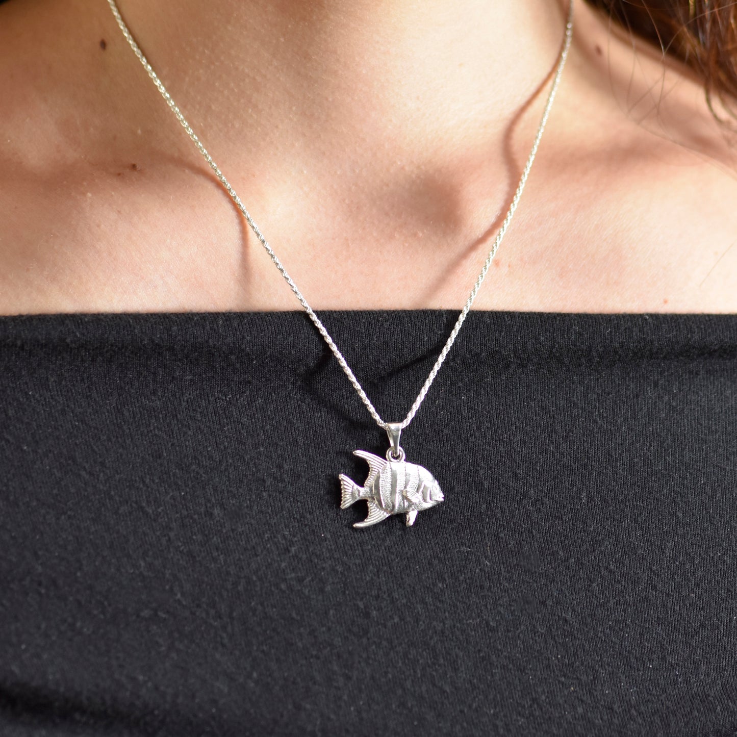 Atlantic Spadefish Pendant - Small