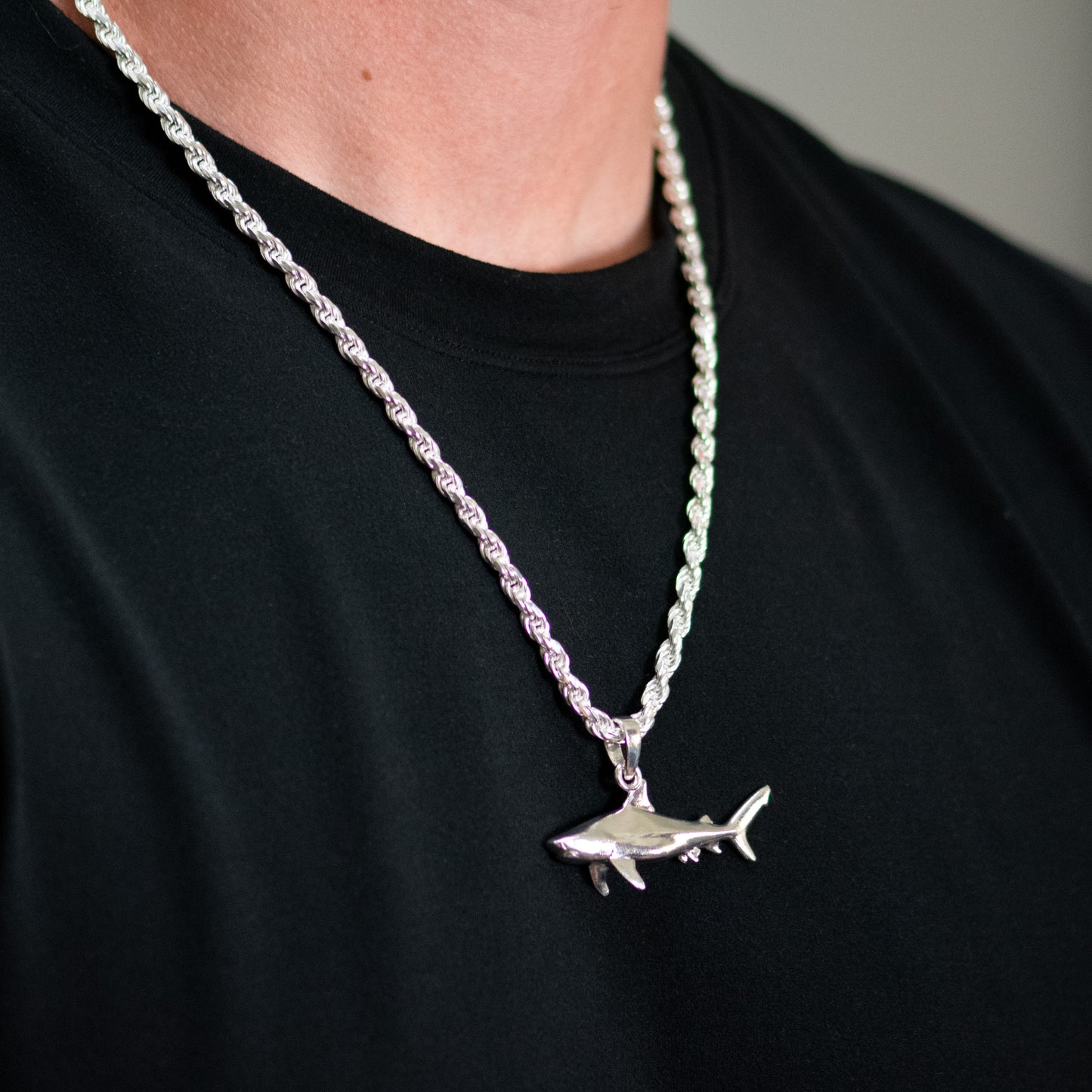 Bull Shark Pendant - Large