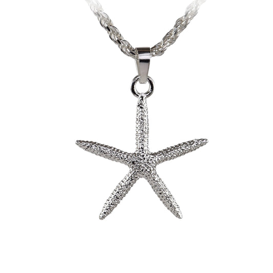 Finger Starfish Pendant - Medium