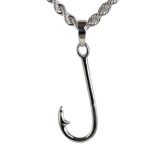 Fishing Hook Pendant - Extra Large