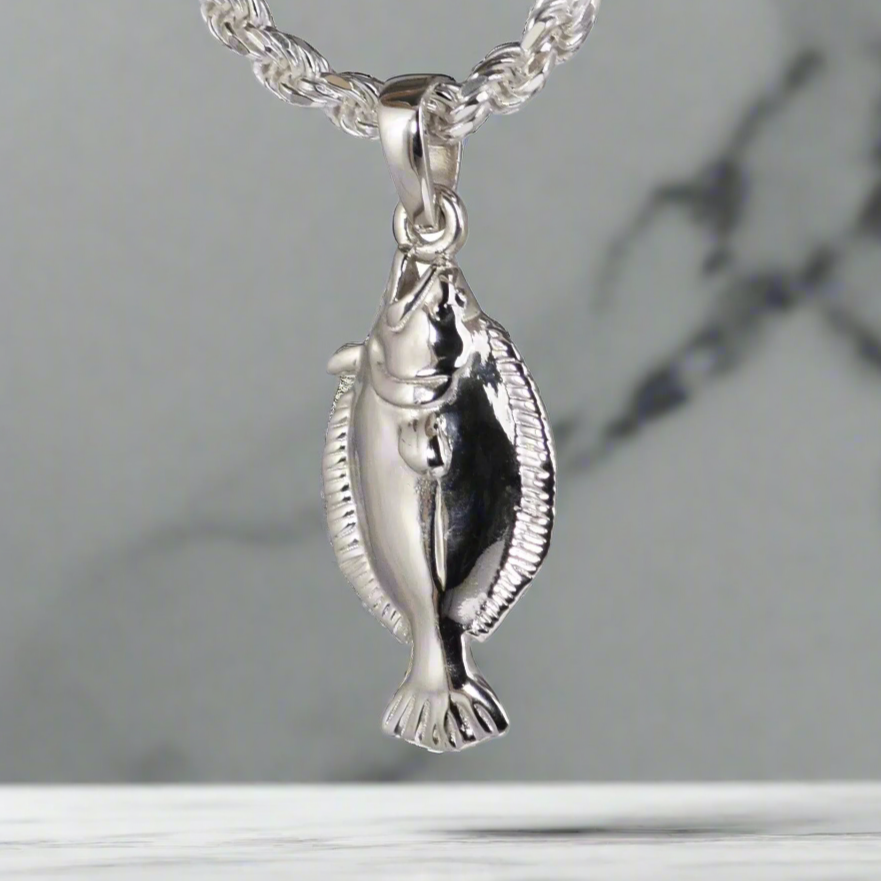 Flounder Pendant - Large