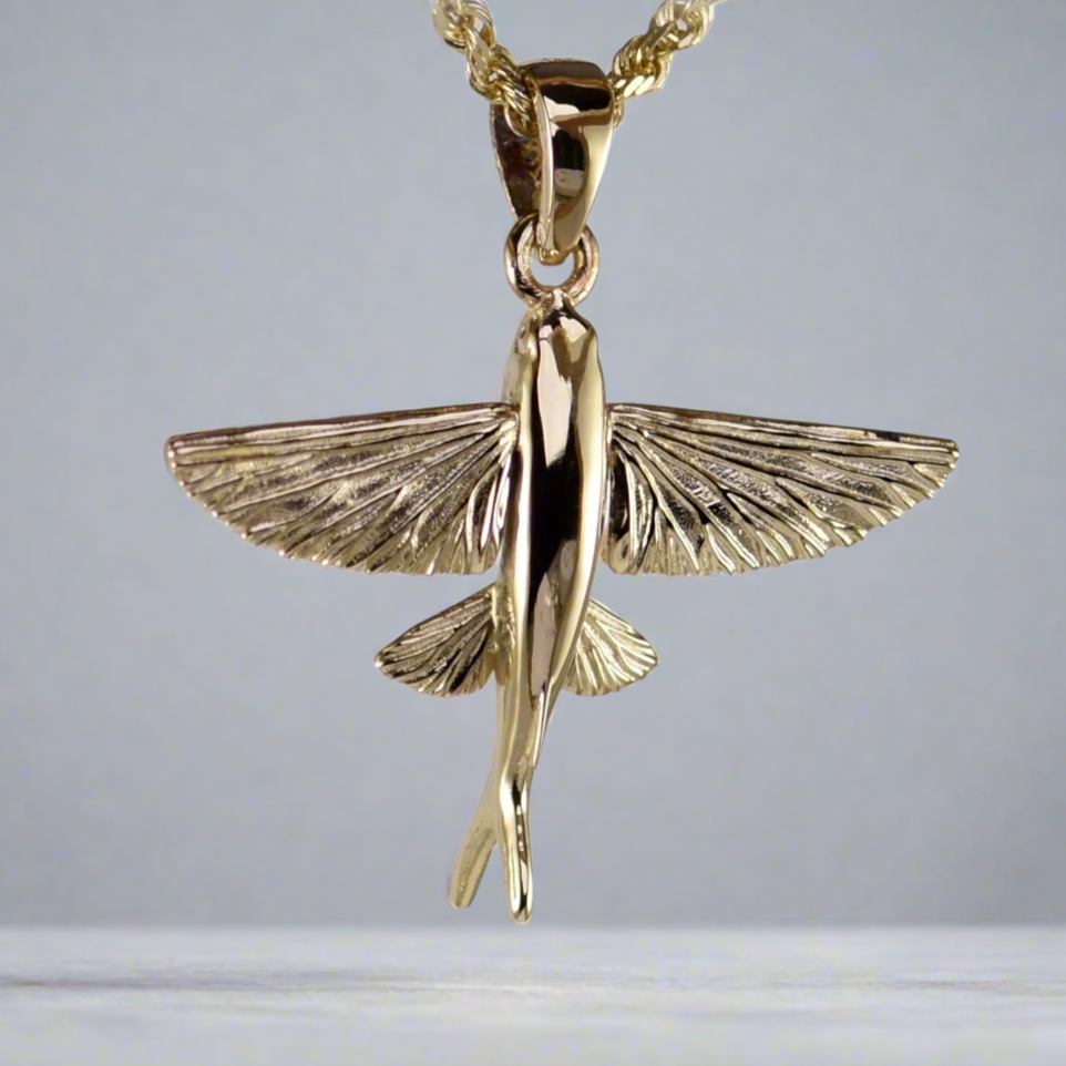 Flying Fish Pendant - Small