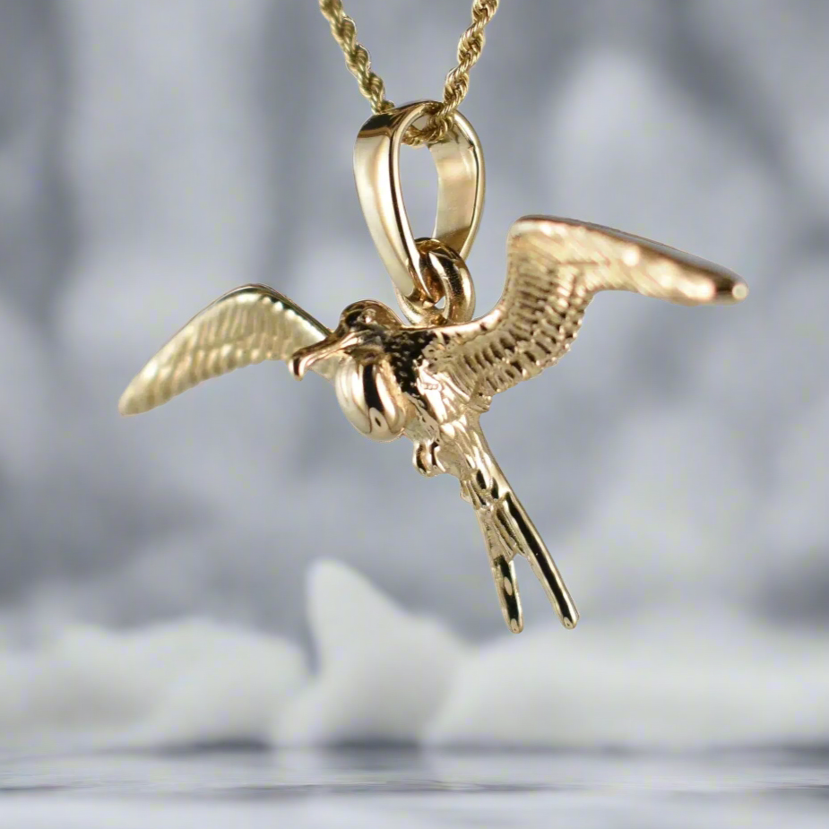 Frigatebird "Male" Pendant - Large