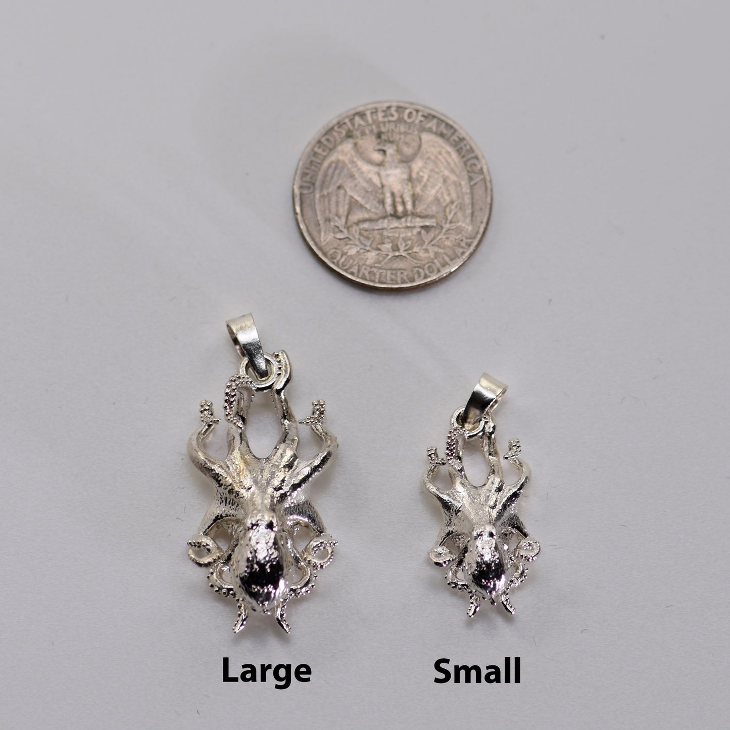 Giant Pacific Octopus Pendant - Small