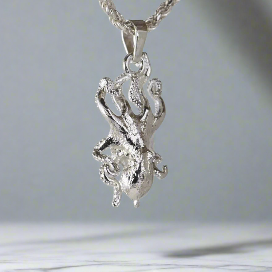 Giant Pacific Octopus Pendant - Small