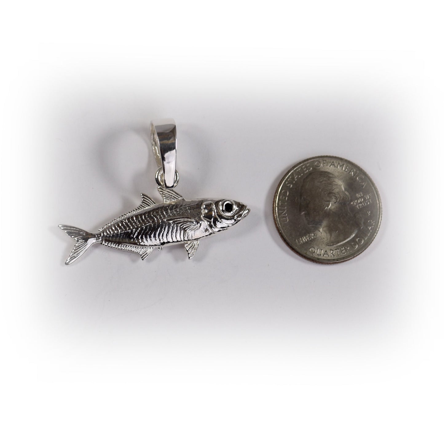 Goggle Eye Bait Fish Pendant - Large