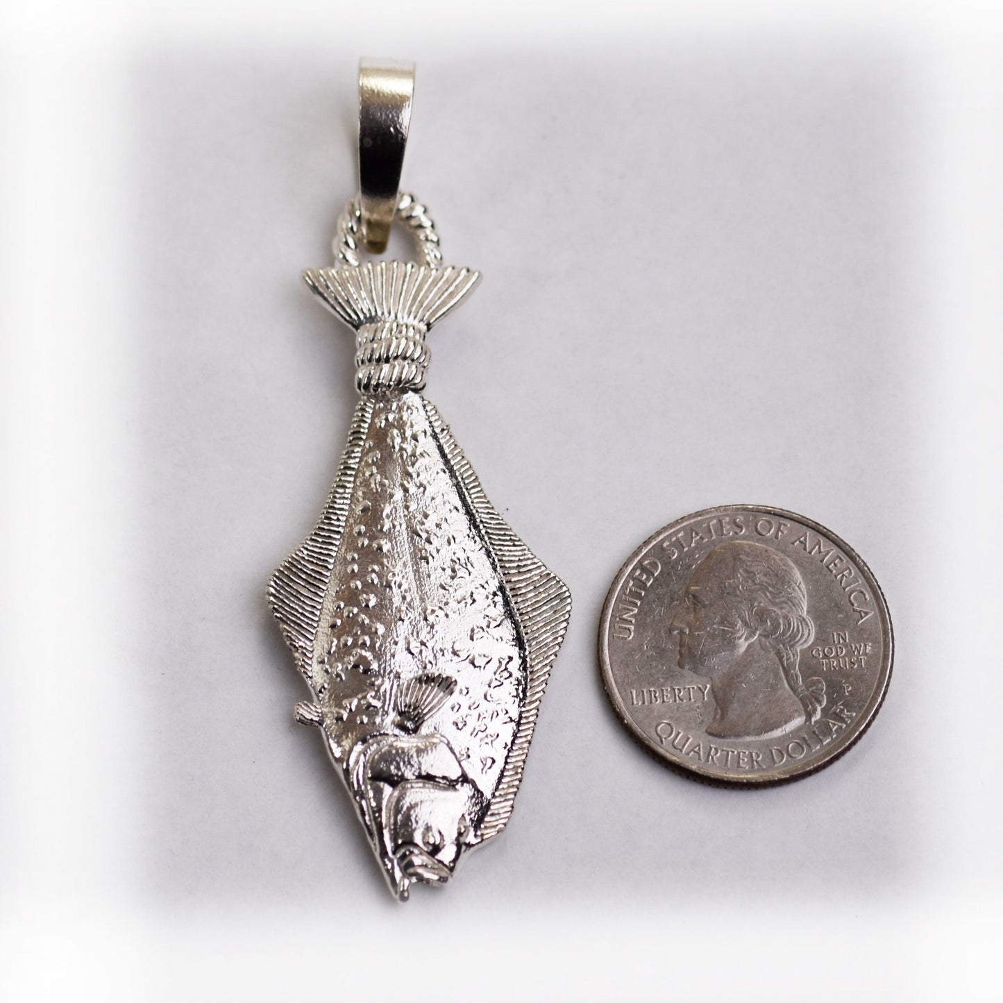 Halibut Pendant - Large