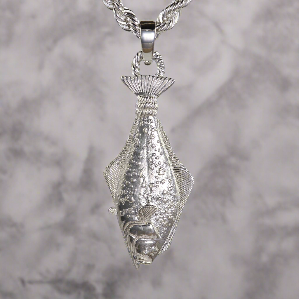 Halibut Pendant - Large