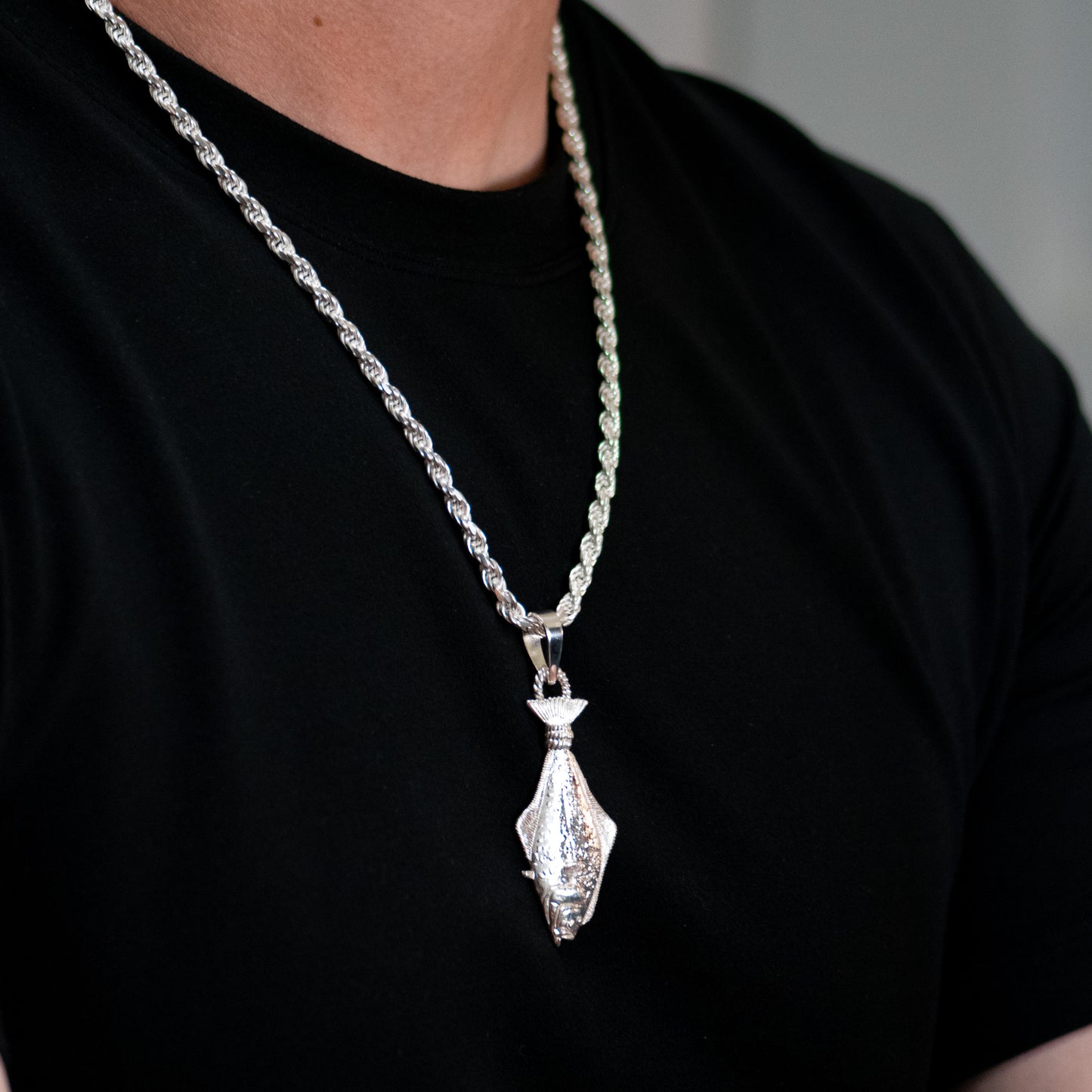 Halibut Pendant - Large