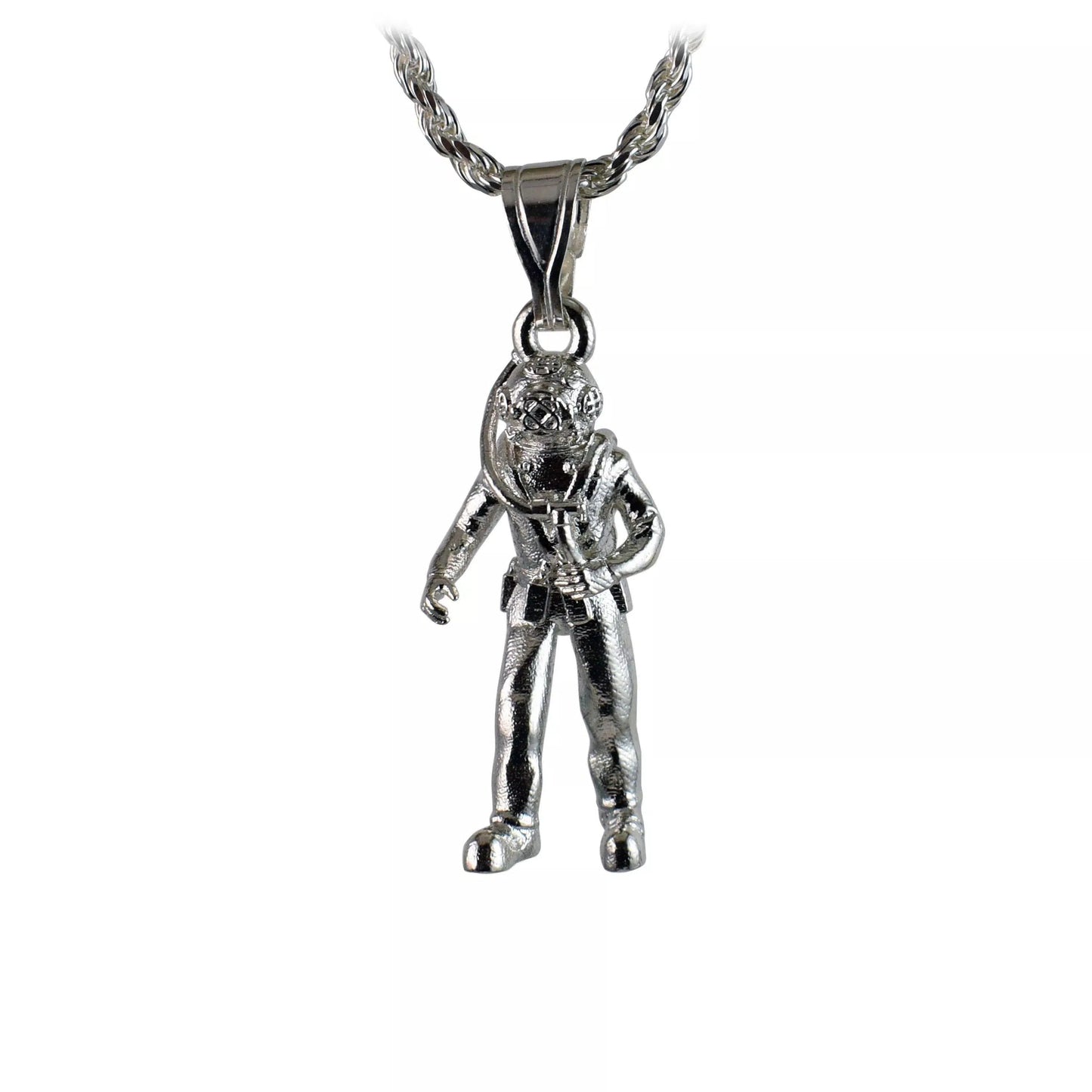 Hard Hat Standard Diver Pendant - Large