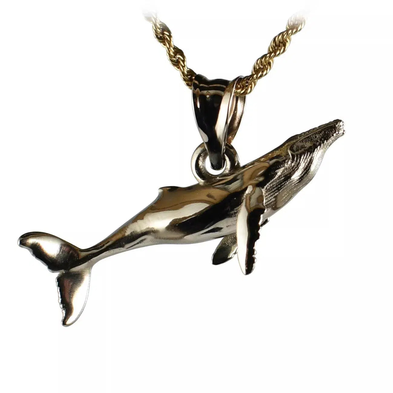 Humpback Whale Pendant - Small