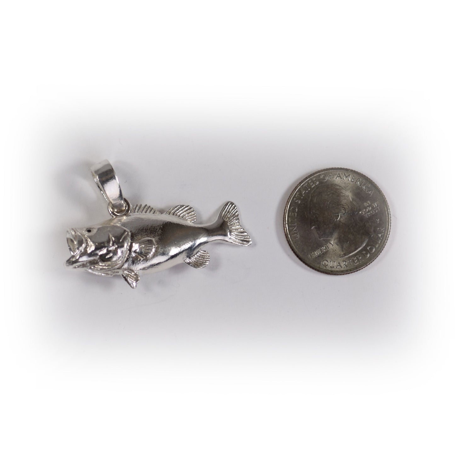 Largemouth Bass Pendant - Large