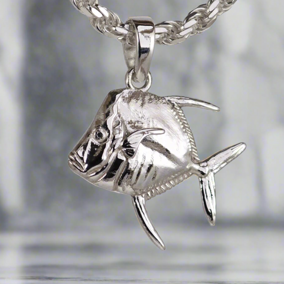 Lookdown Fish Pendant - Large
