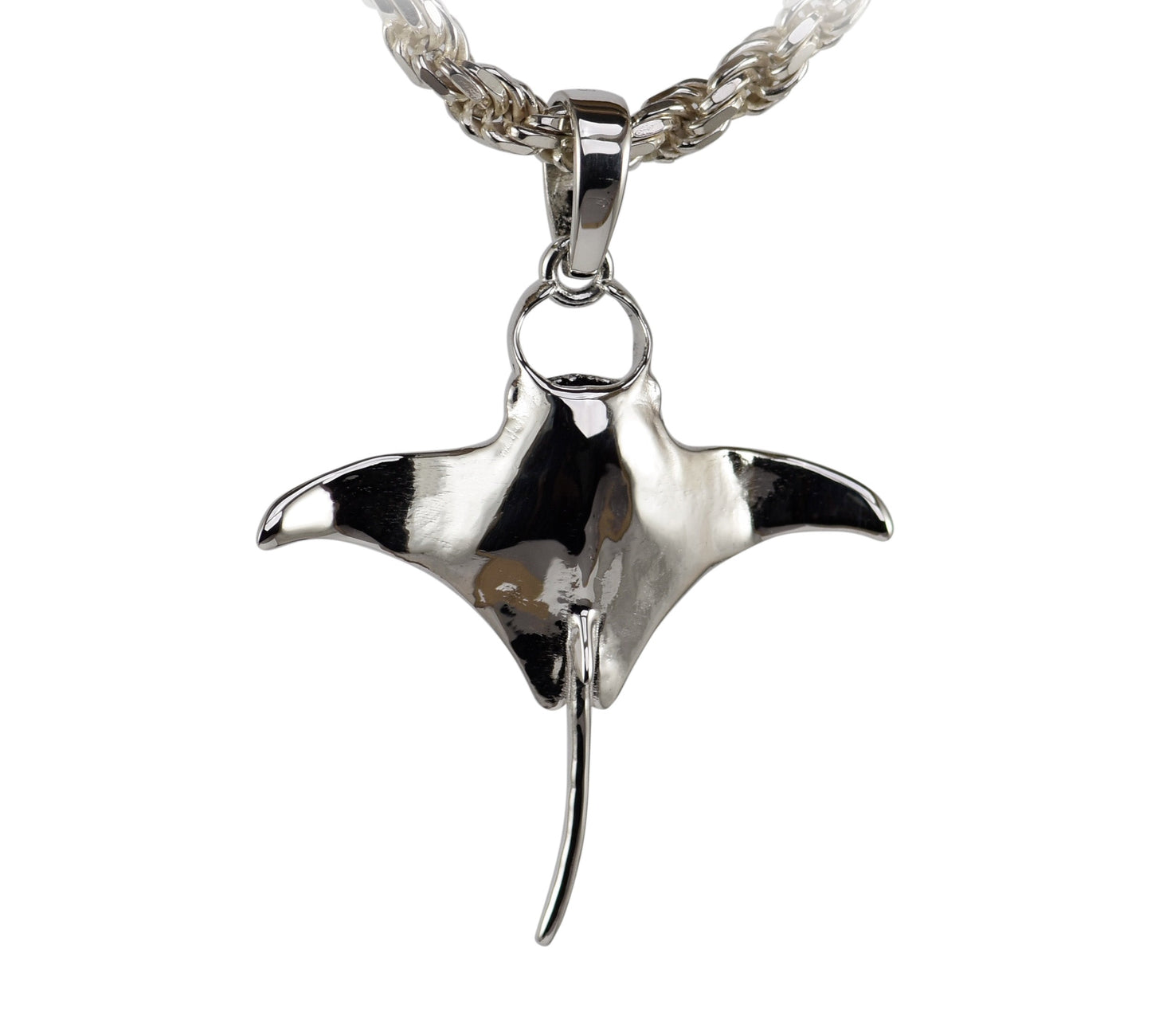 Manta Ray Pendant - Large
