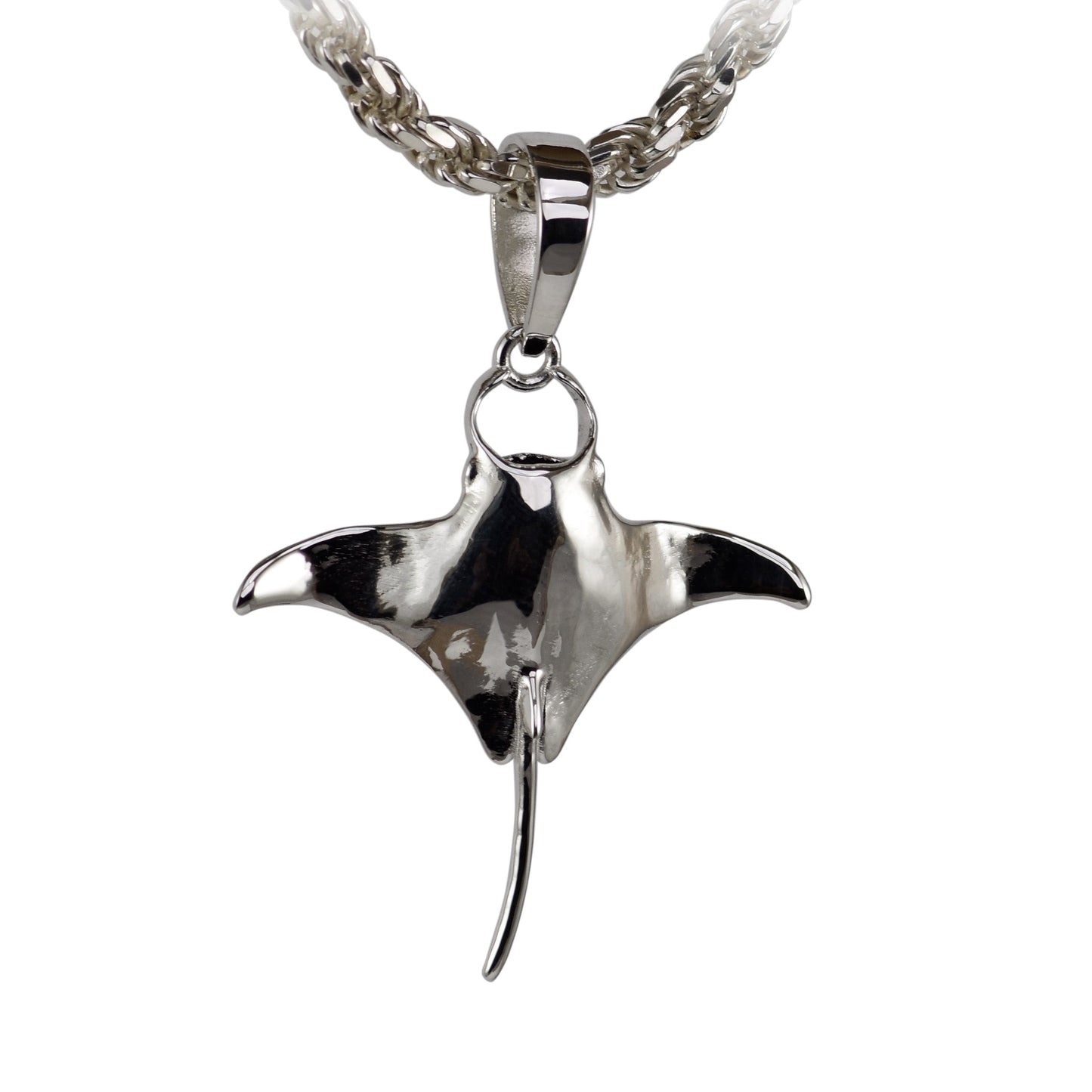 Manta Ray Pendant - Large