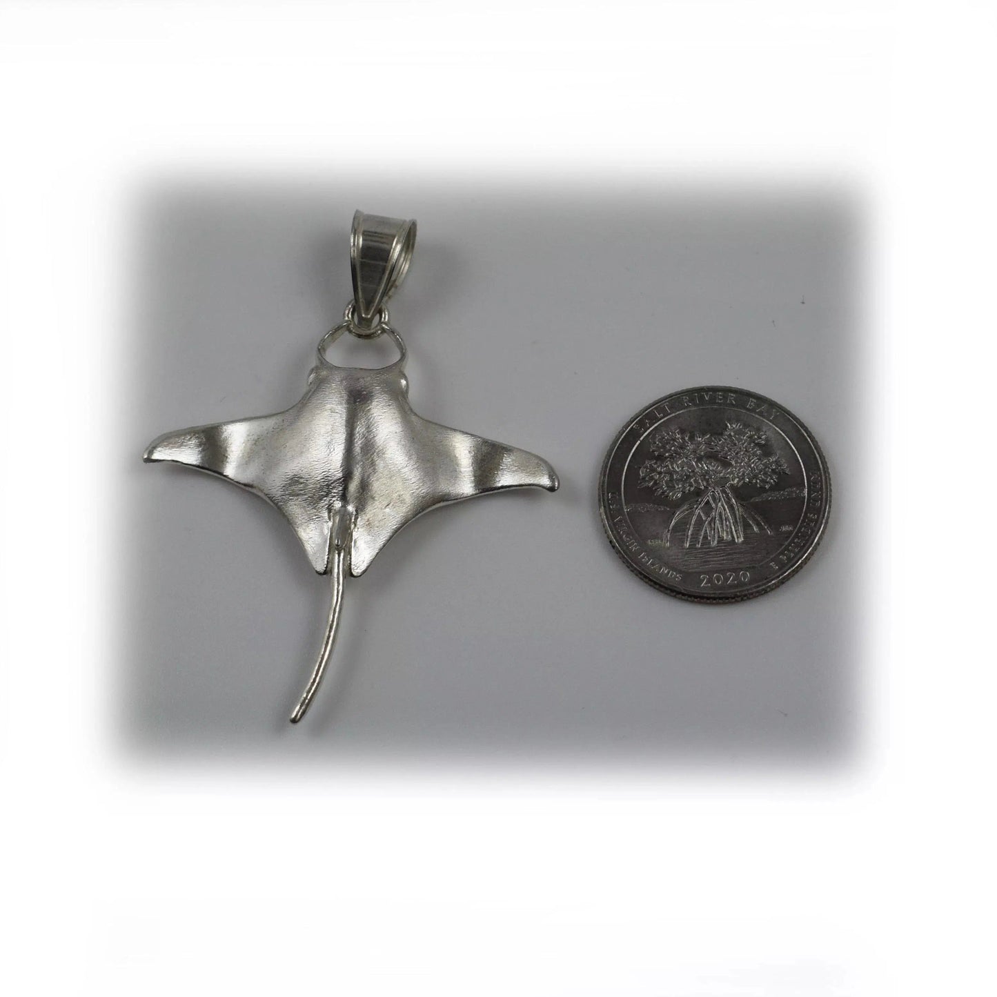 Manta Ray Pendant - Large