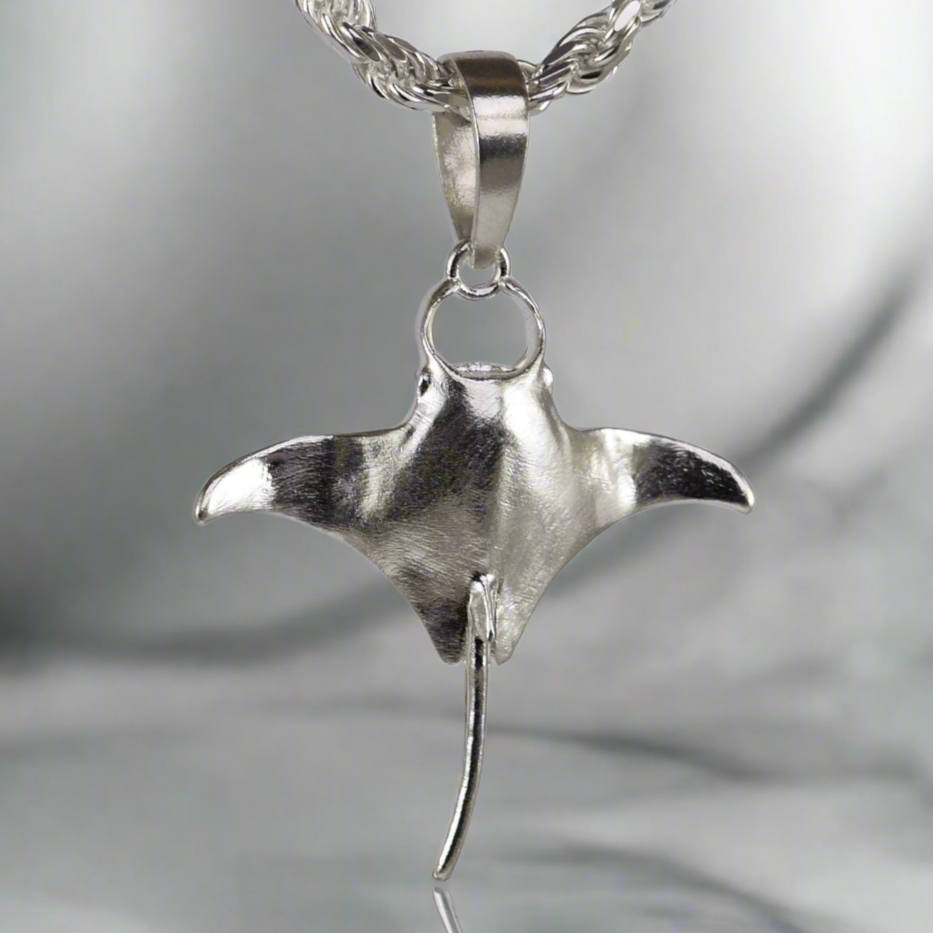 Manta Ray Pendant - Large