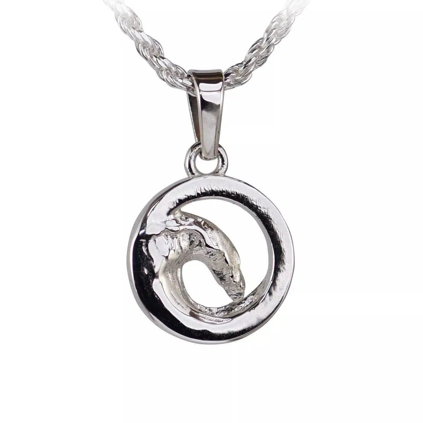 Ocean Wave Pendant - Small