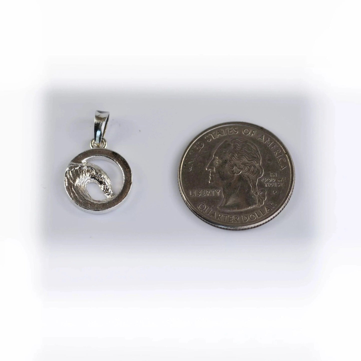 Ocean Wave Pendant - Small