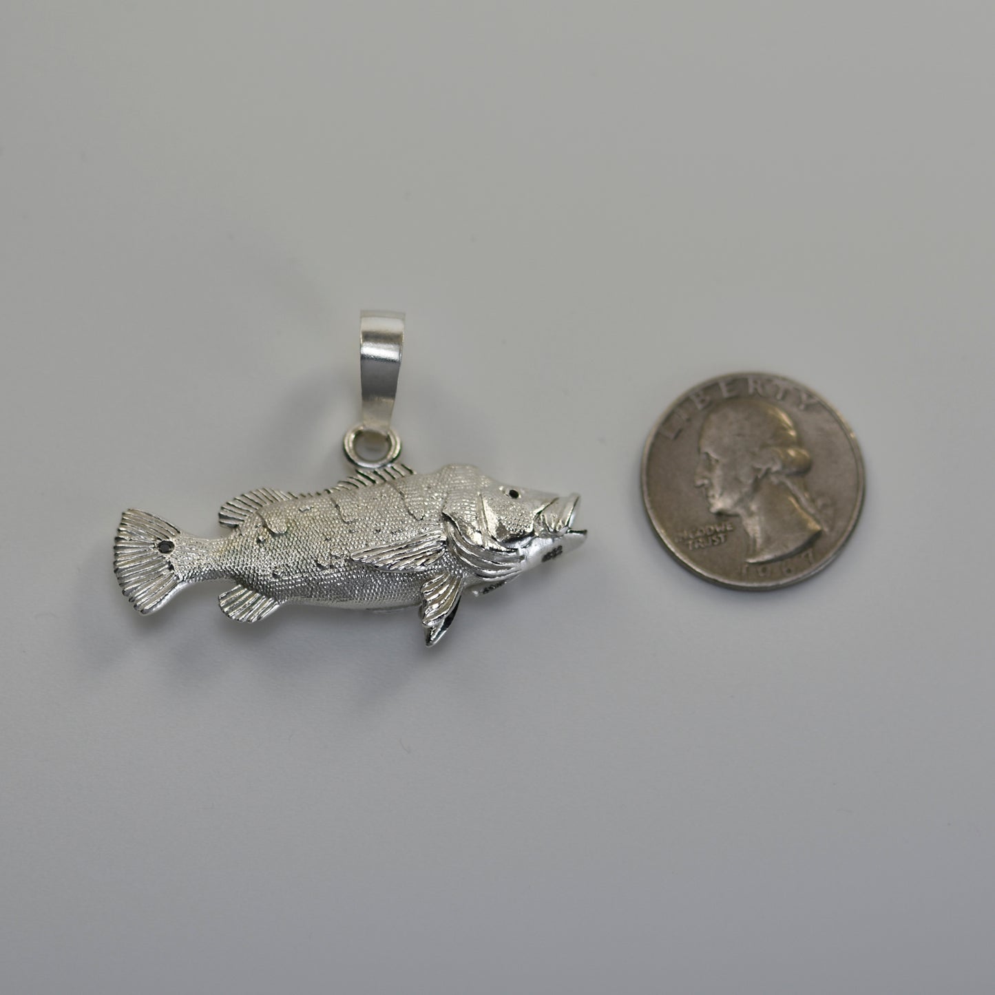 Peacock Bass Pendant - Large