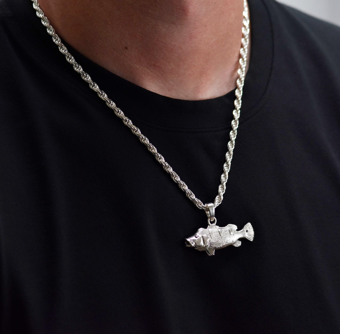 Peacock Bass Pendant - Large