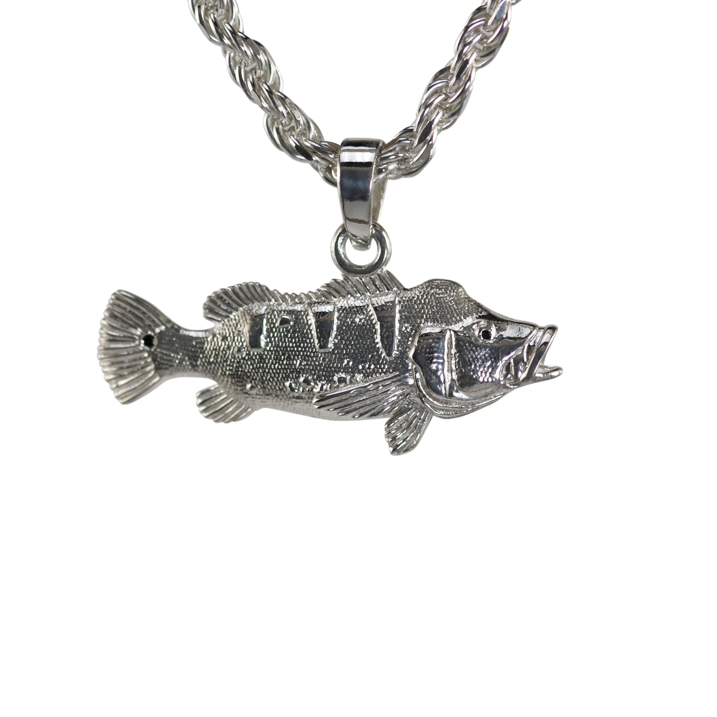 Peacock Bass Pendant - Large