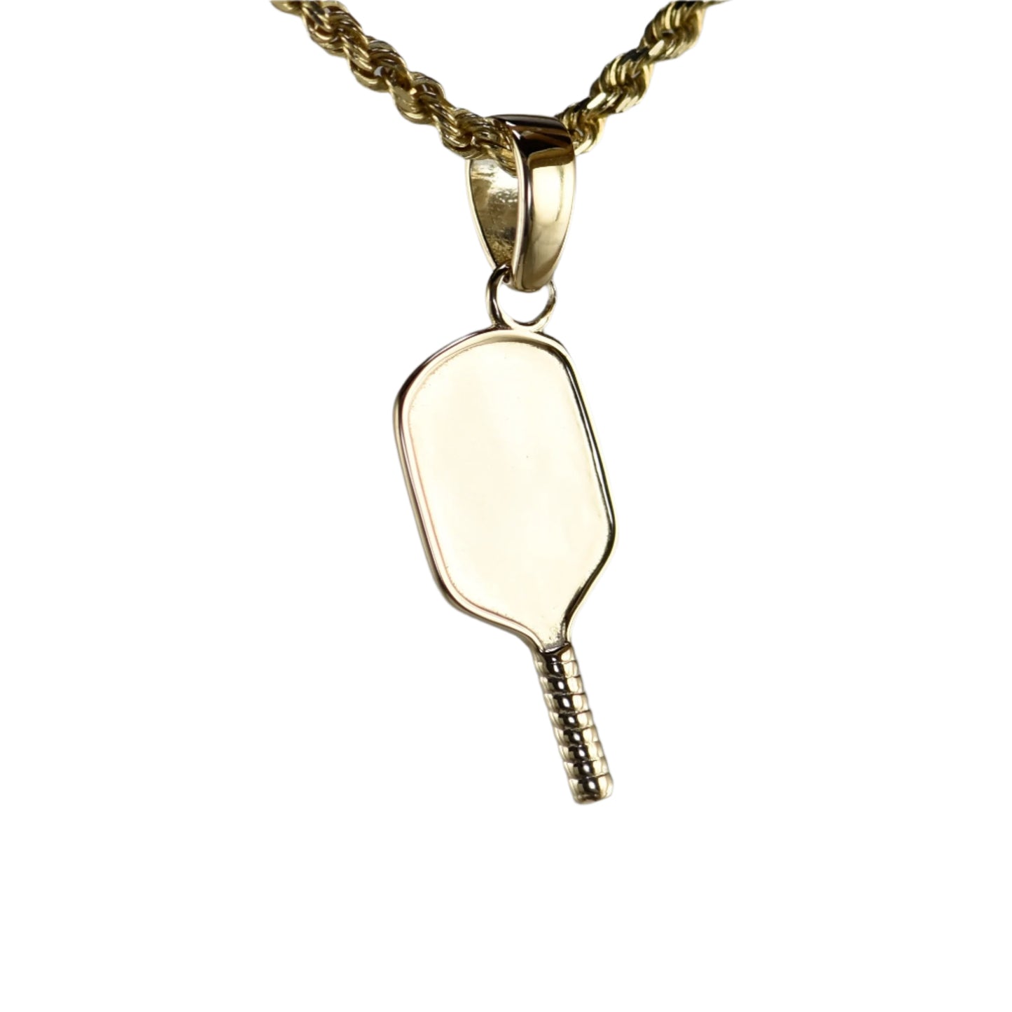 Pickleball Paddle Pendant - Hybrid shape