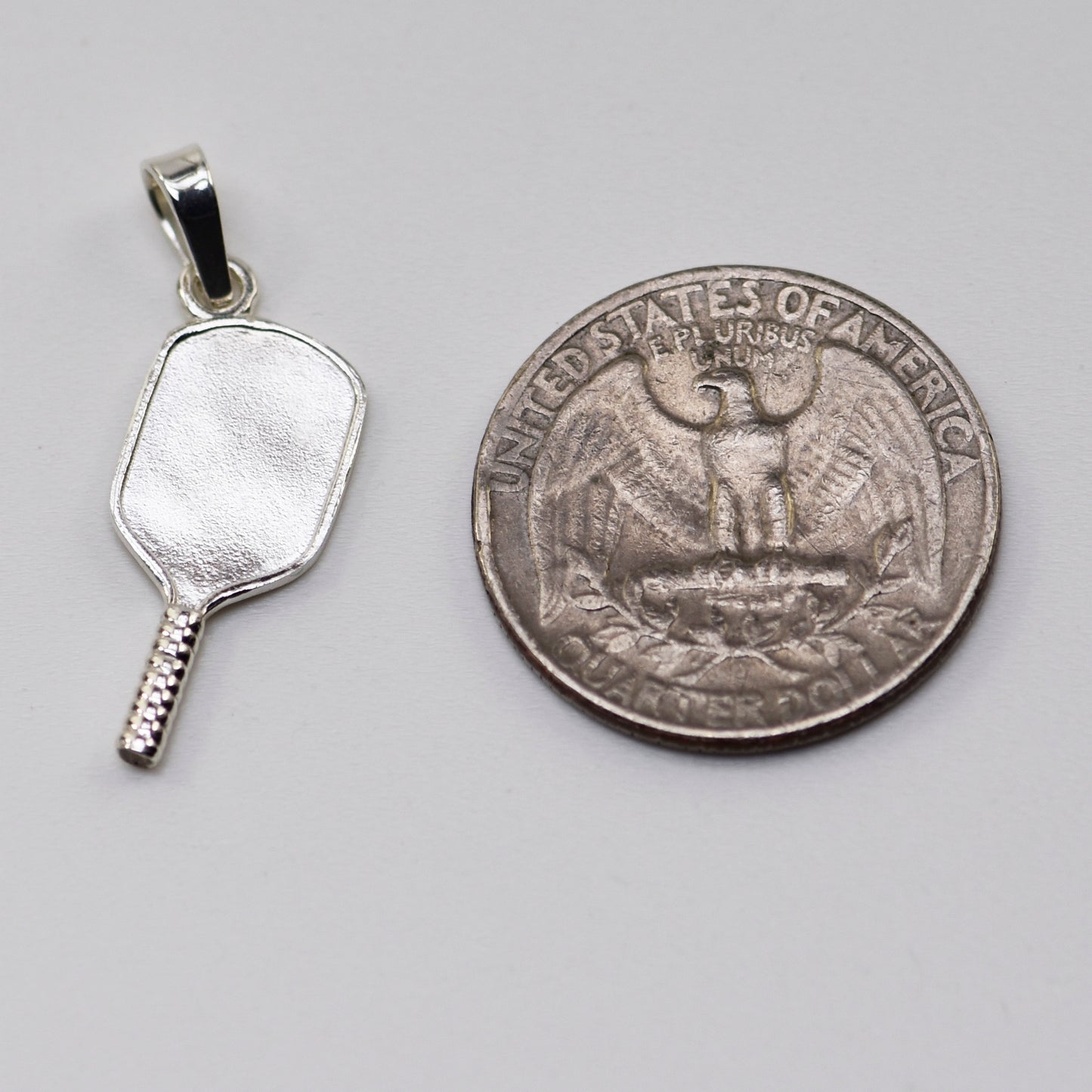 Pickleball Paddle Pendant - Hybrid shape