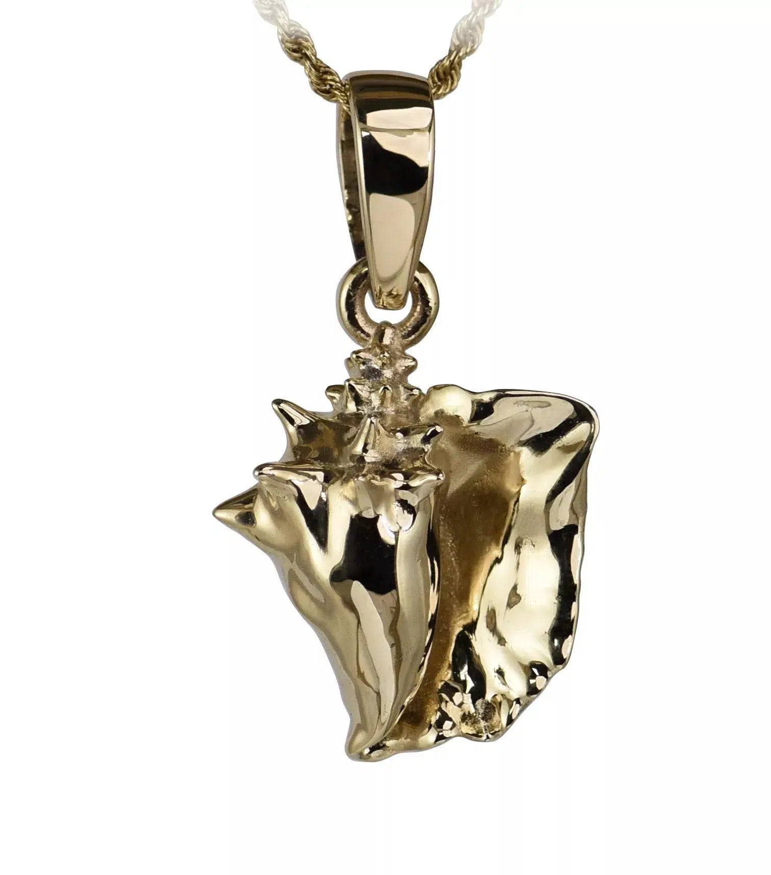 Queen Conch Shell Pendant - Medium