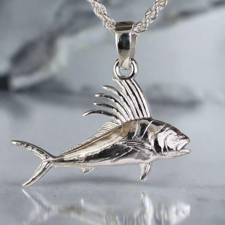 Roosterfish Pendant - Medium size