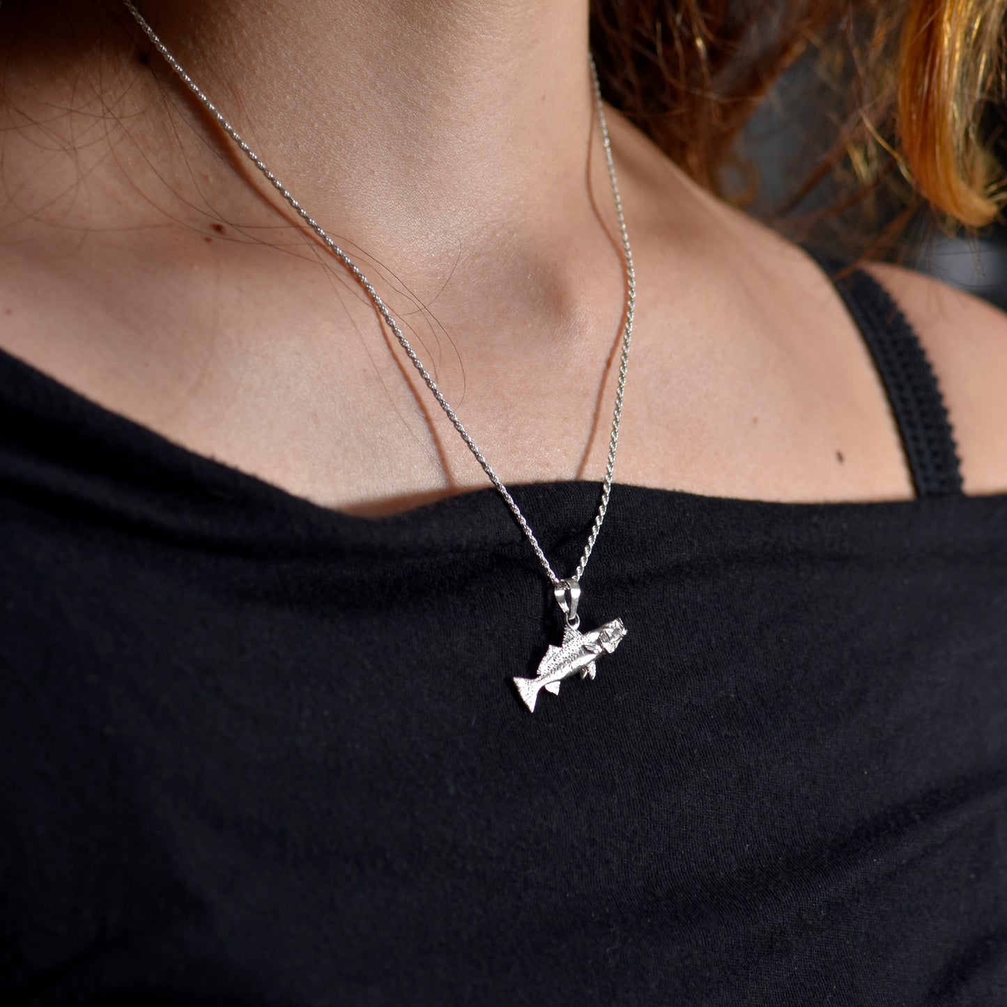 Speckled Sea Trout Pendant - Small