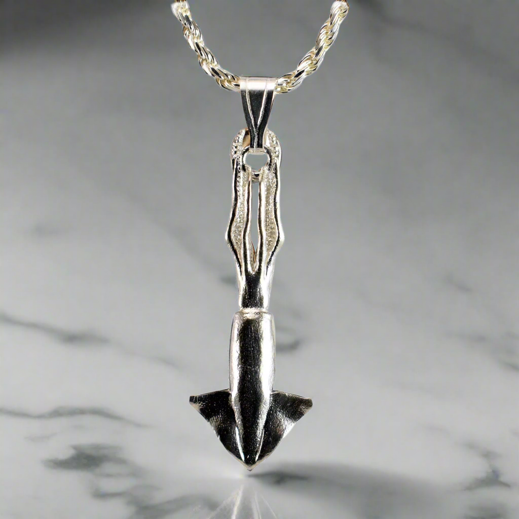 Squid "Humboldt Squid" Pendant - Large