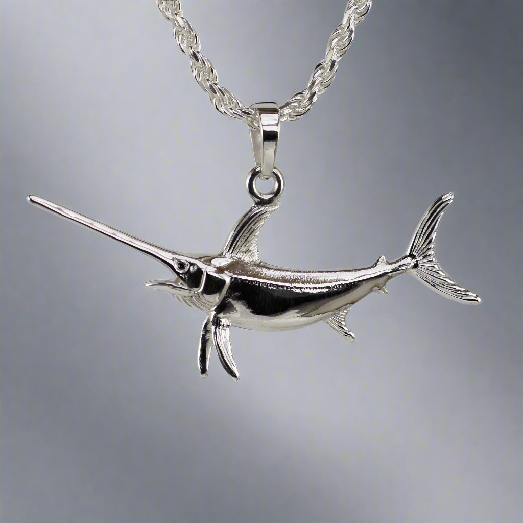 Swordfish #2 Pendant - Extra Large