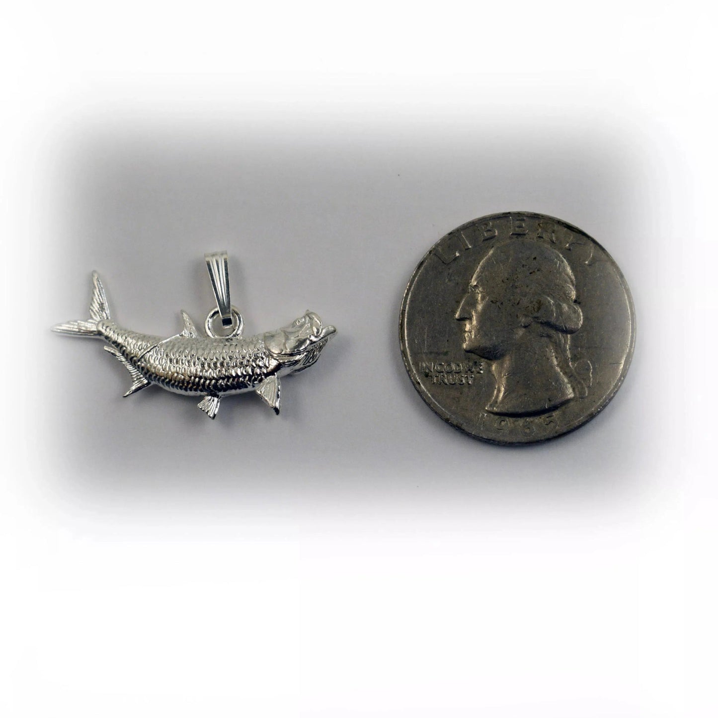 Tarpon Fish Pendant - Small