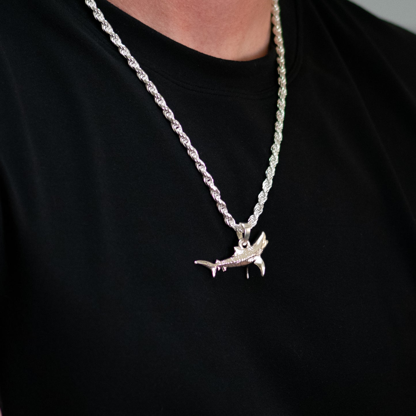 Tiger Shark Pendant - Large