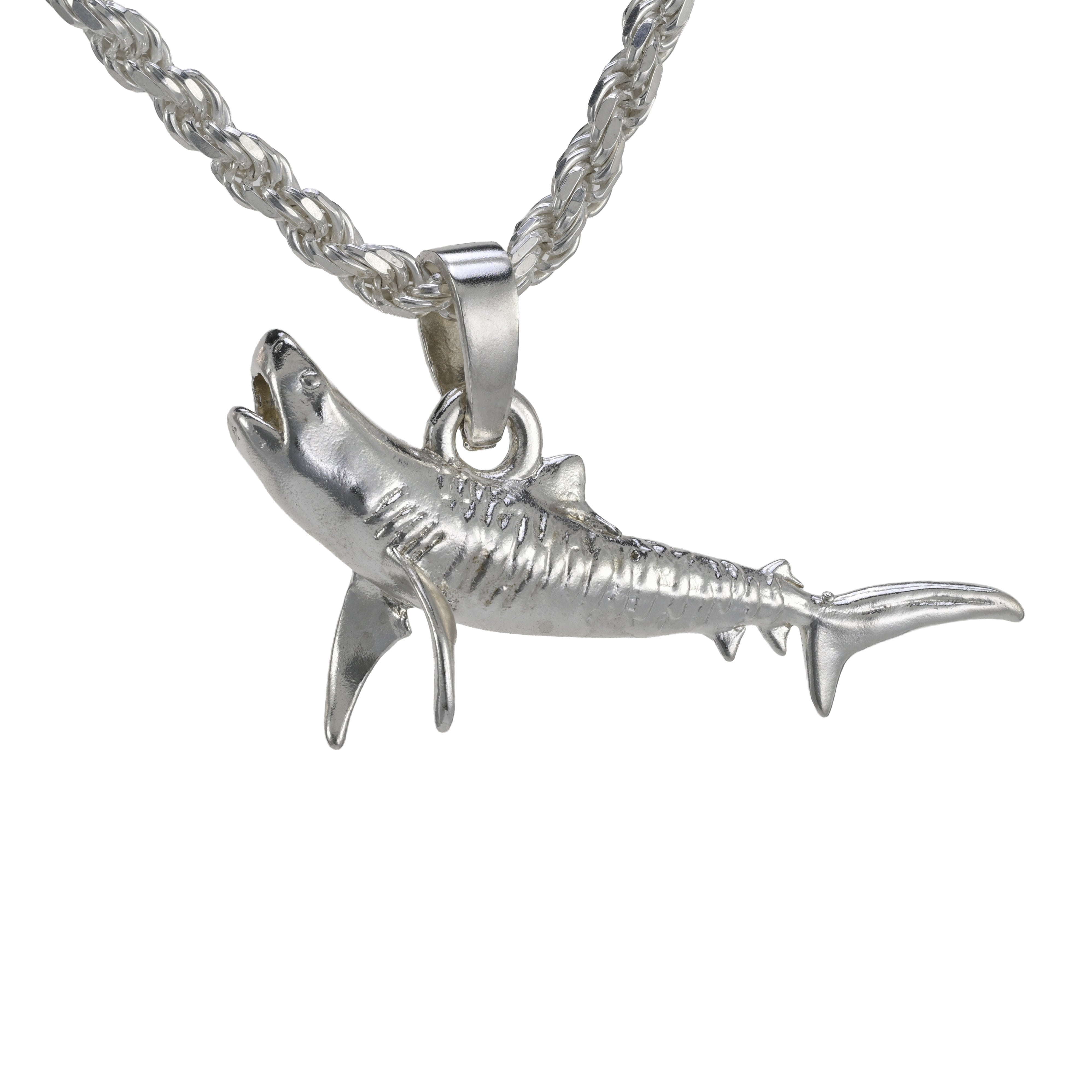 Tiger Shark Pendant - Large | Sea Shur Jewelry