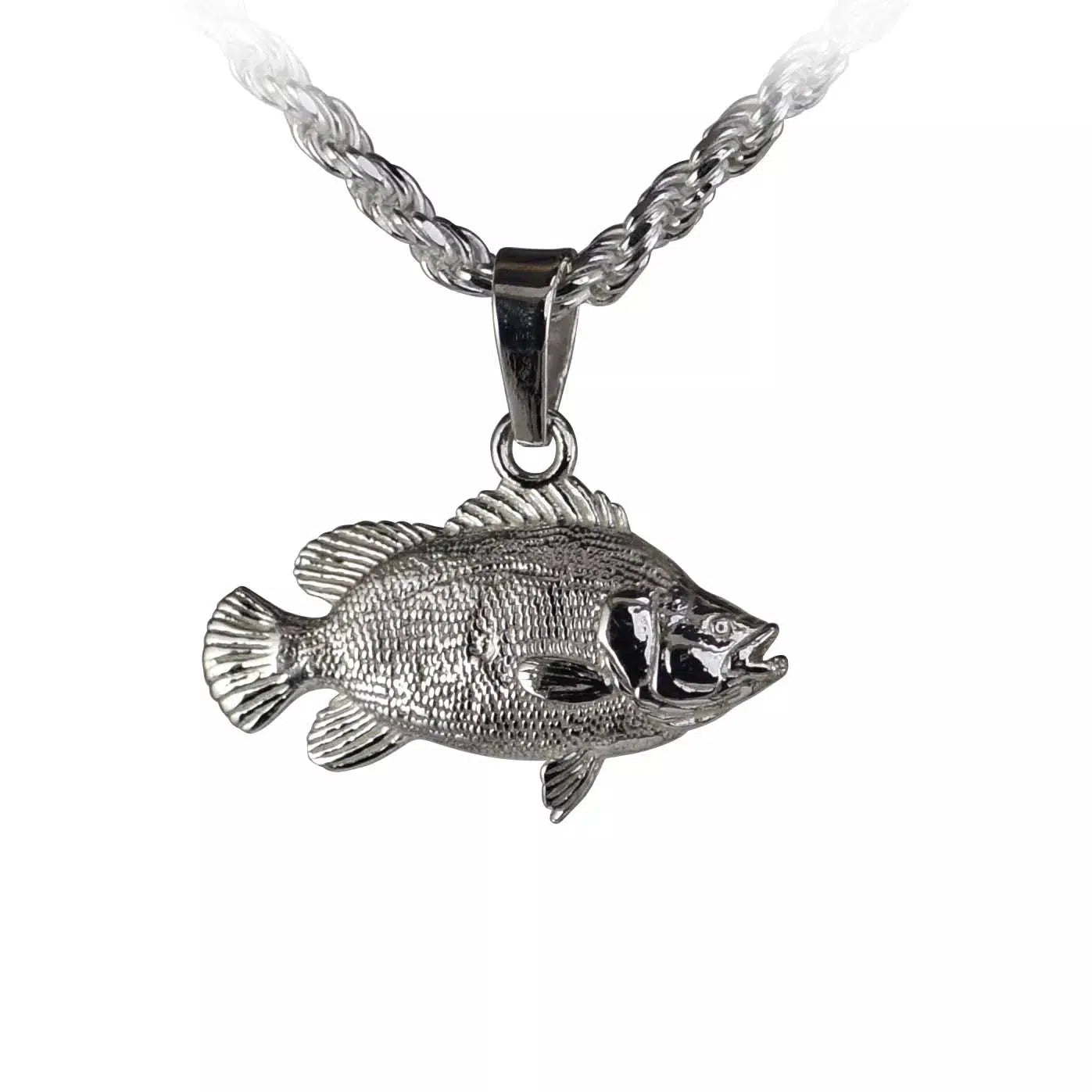 Tripletail Fish Pendant - Small