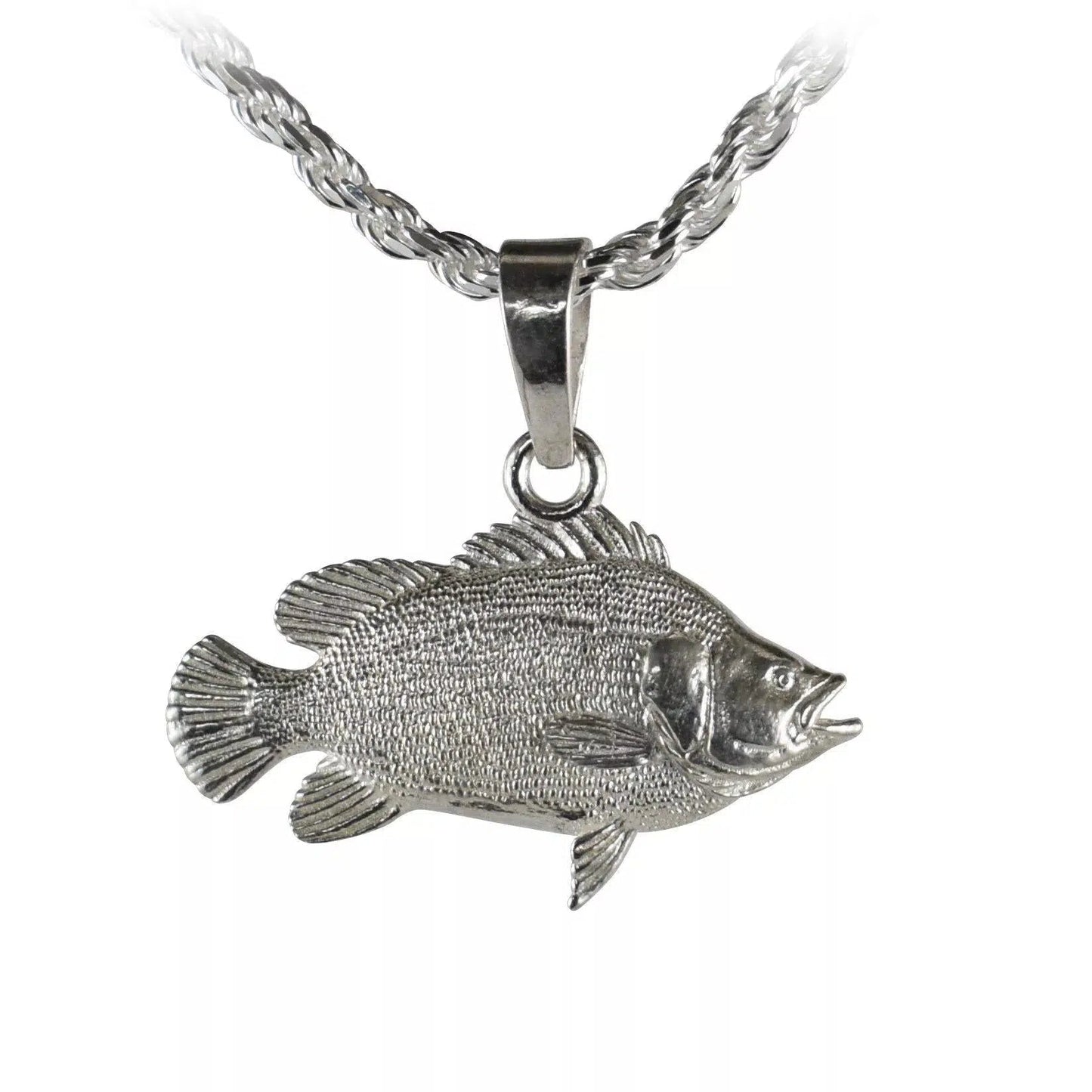Tripletail Fish Pendant - Small