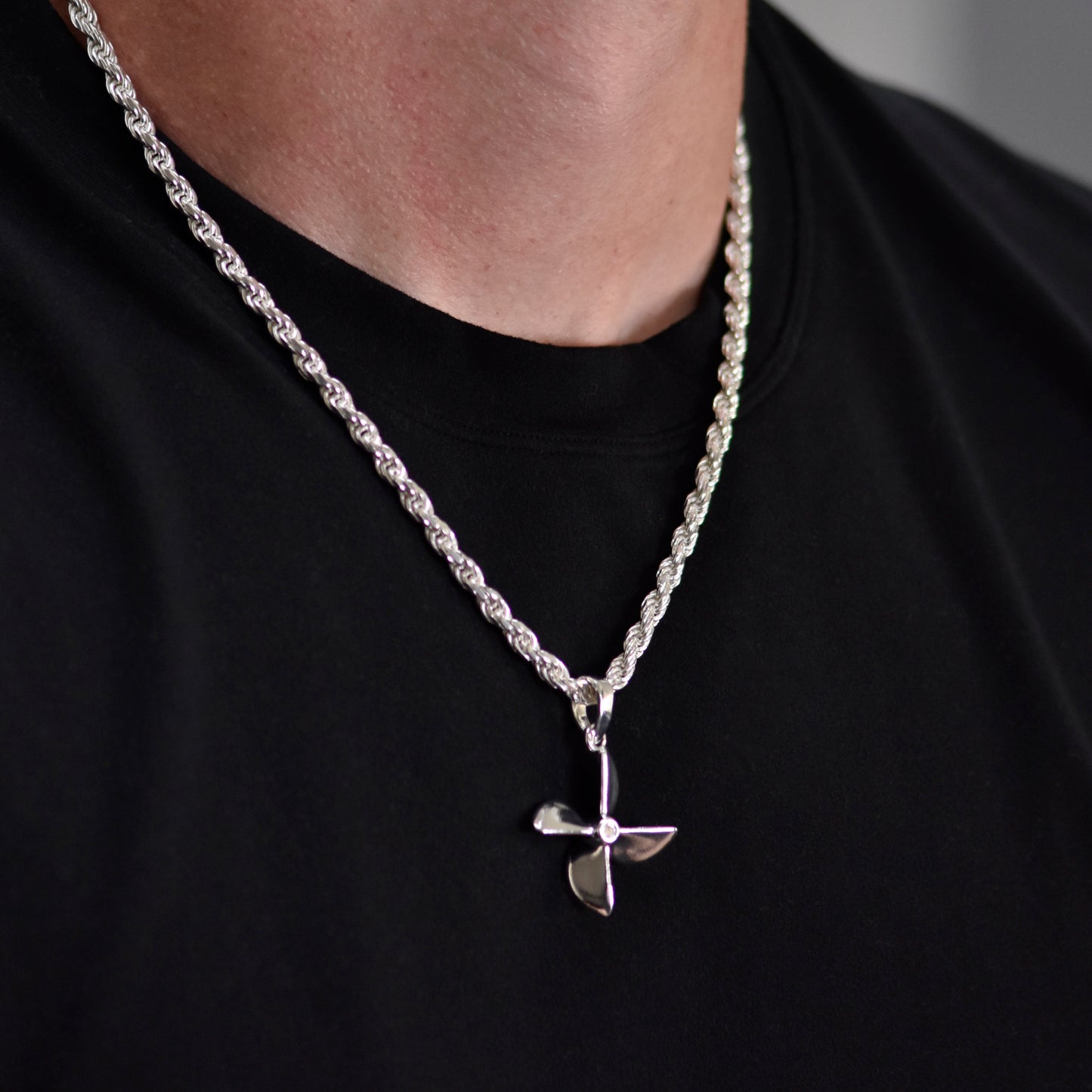 Boat Propeller - Four Blade "straight" - Large