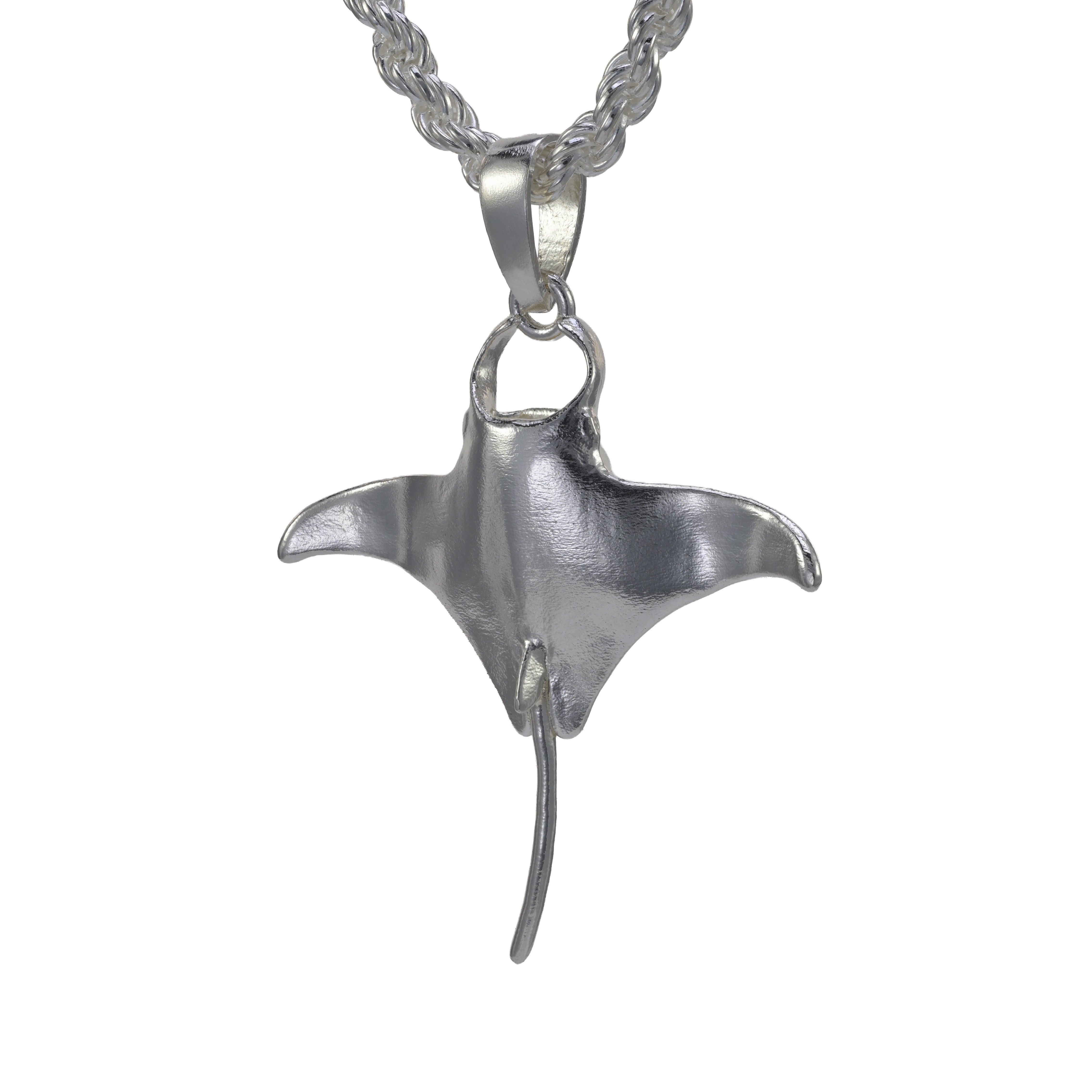 Manta Ray Pendant - Large | Sea Shur Jewelry