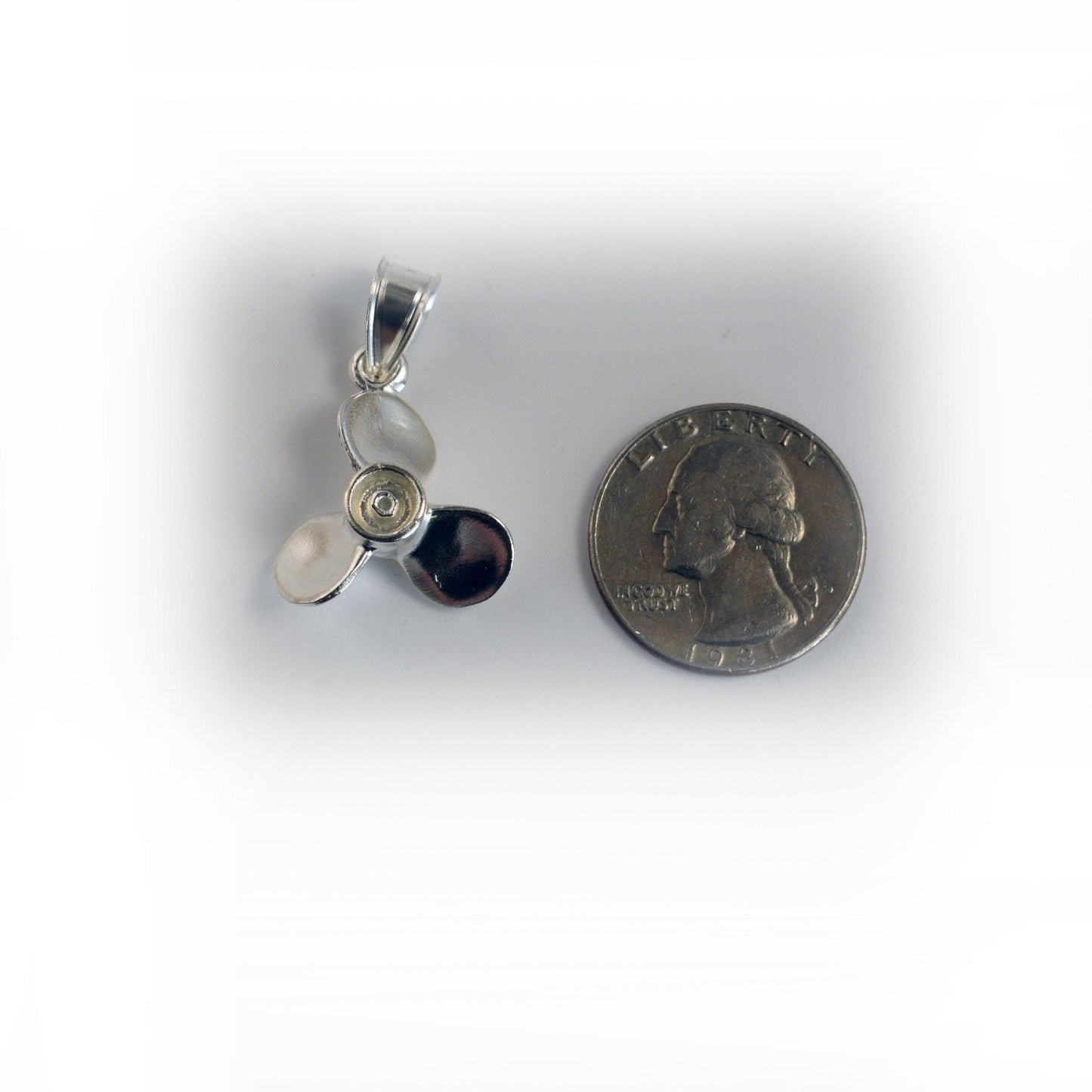 Boat Propeller Pendant - Three blade - Small