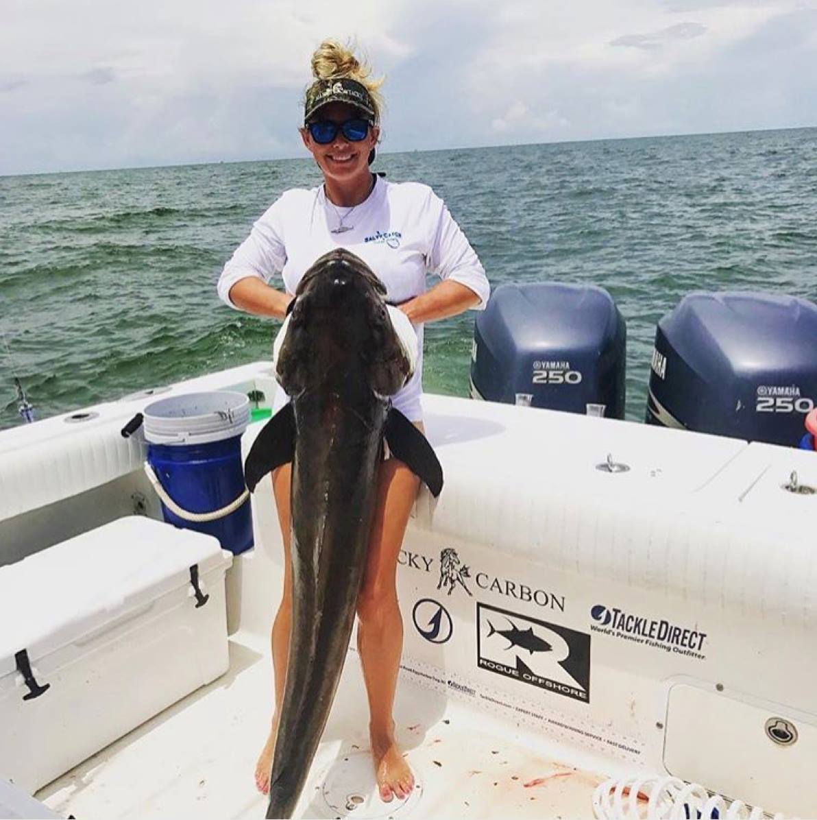 Cobia Fish Pendant - Large