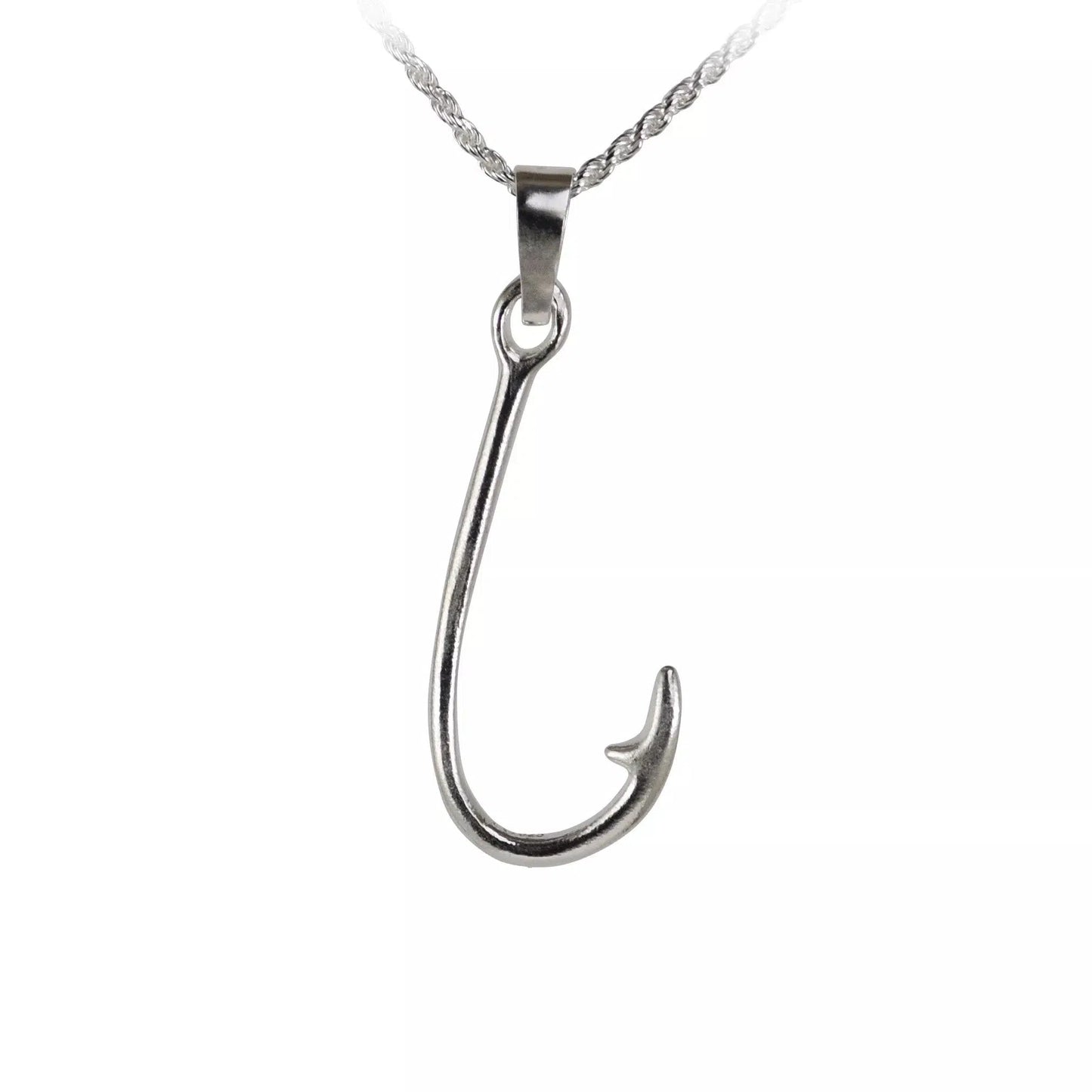Fishing Hook Pendant - Medium
