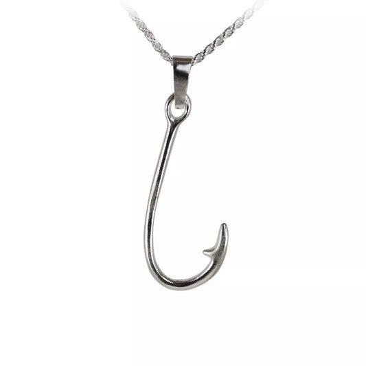 Fishing Hook Pendant - Medium