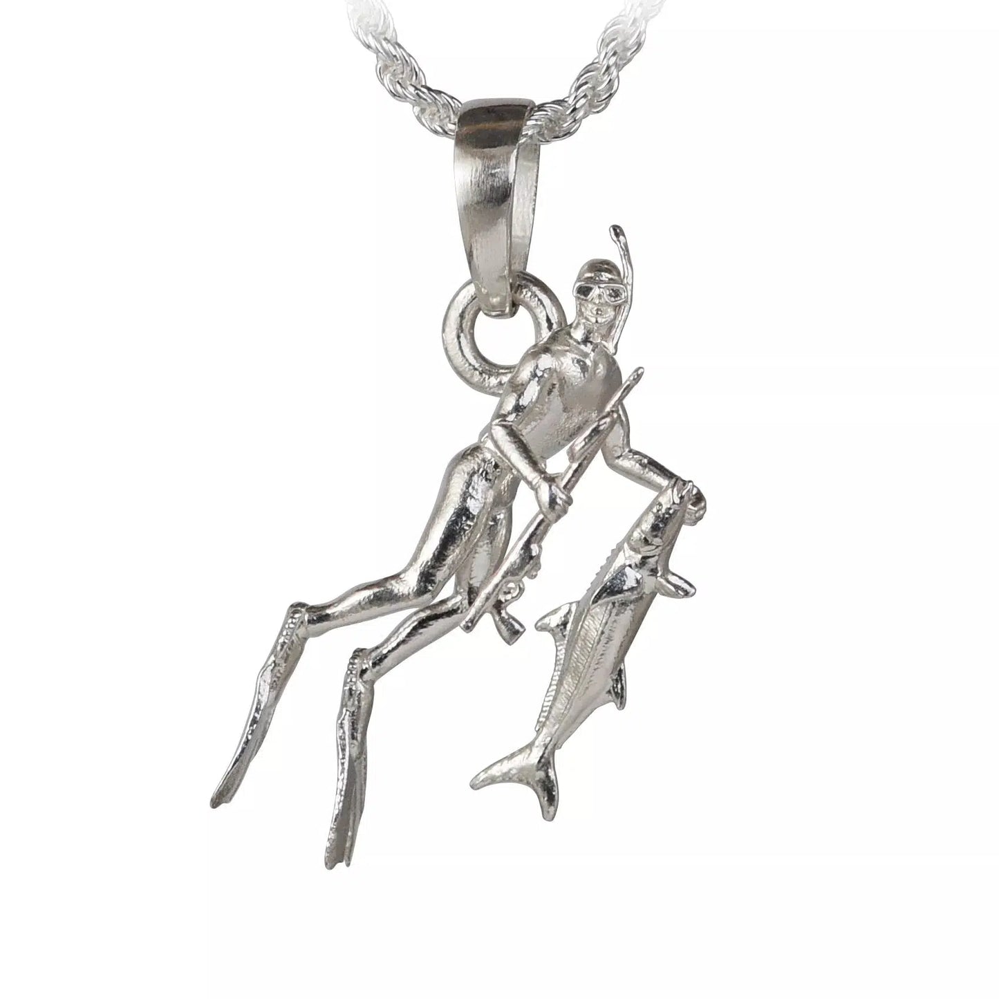 Freediver Pendant - Spearfishing - Cobia - Large