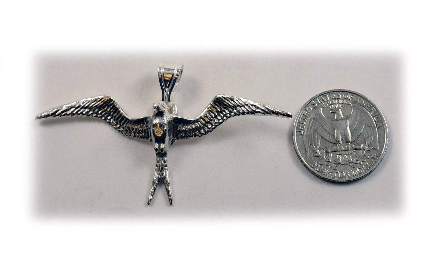 Frigatebird "Female" Pendant - Large